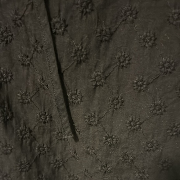 Rails Black Paris Embroidered Daisies Top - Picture 10 of 12